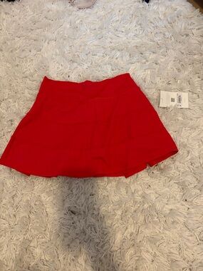 Altar'd State Red Mini Skirt